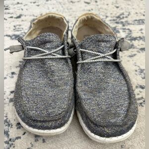 Hey Dudes Wendy; Mustard Mix color, Women’s size 9